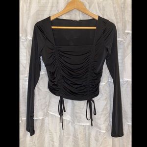 Fashion Nova Ruched Crop Top